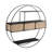 3 Piece Circle Accent Shelf with Drawer