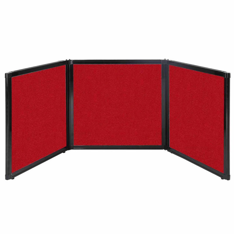 Présentoir sur plateau, Rouge, 78 po x 24 po