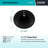 LEXICON Platinum 19-Inch Quartz Composite Drop-in/Undermount Oval Vanity Bathroom Sink-72644609