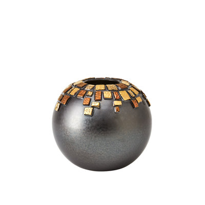 Array Vase-Black Reactive-Sm