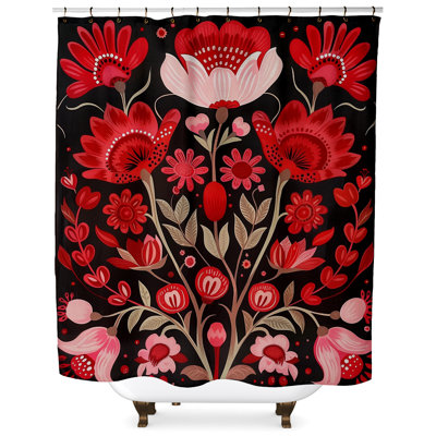 Sisse Floral Shower Curtain