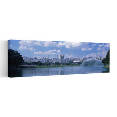Ibirapuera Park Sao Paulo Brazil Abstract Contemporary Architecture City Wall Art