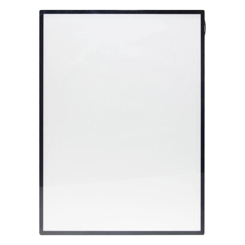 Fino 16.5" X 23.4" LED Lights Metal Single Picture Frame Set, Black