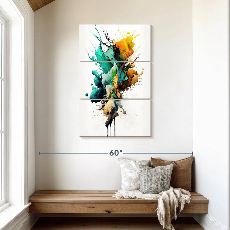 Fluidité colorée Avery, H 45 po x l 28 po