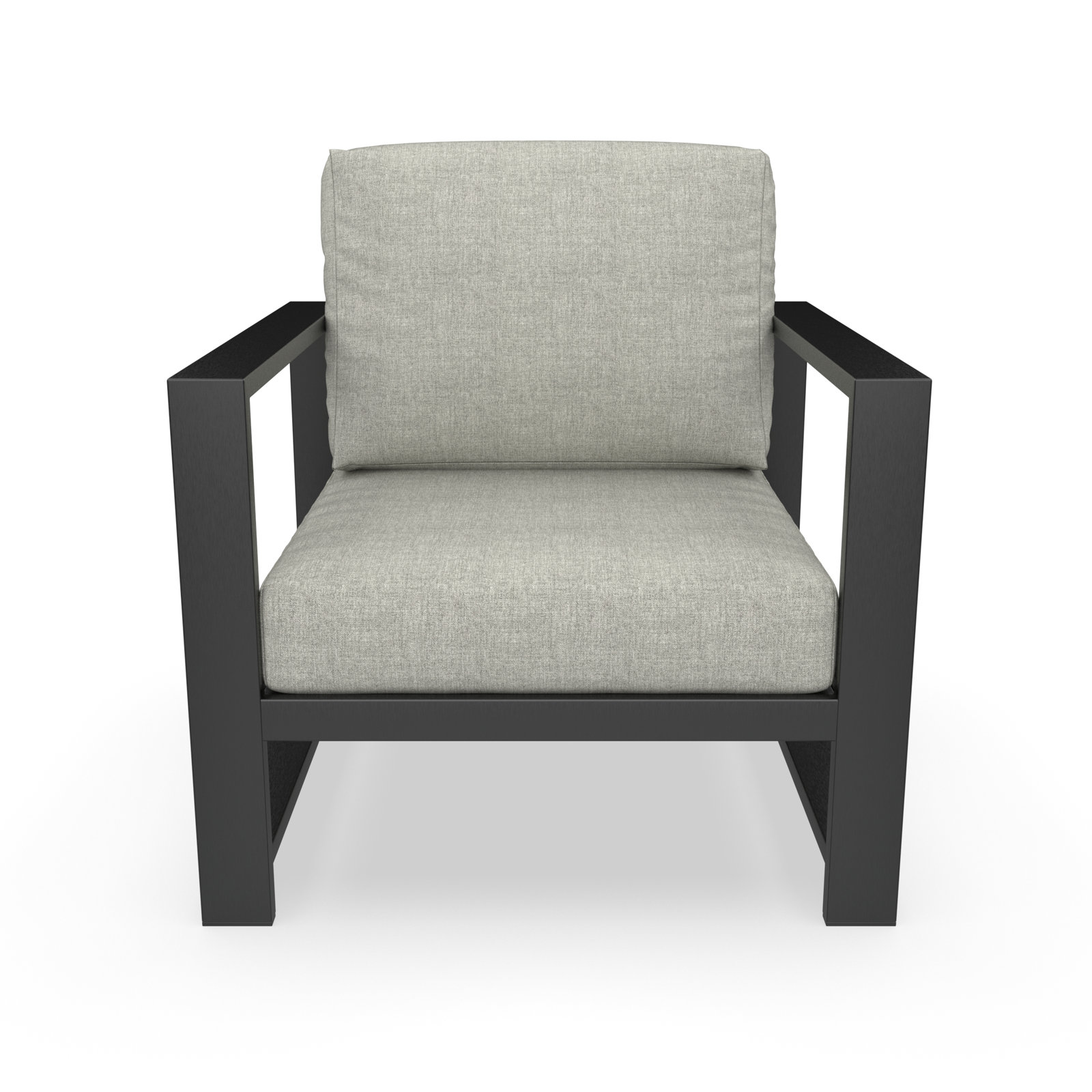 Dulcie Sunbrella® Patio Lounge Chair, Sunbrella® Canvas Granite