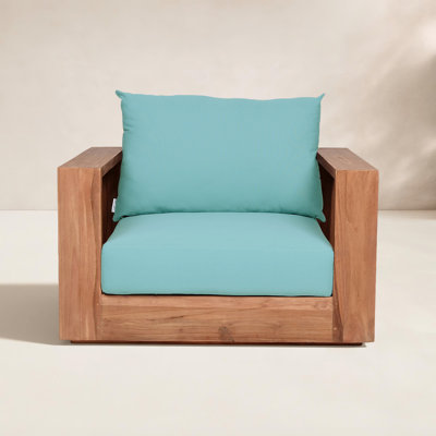 Tulum Teak Patio Lounge Chair