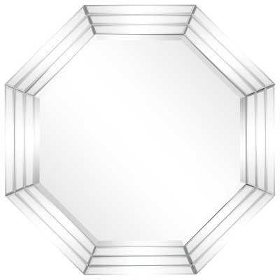 Nickole Solid Wood Flat Mirror