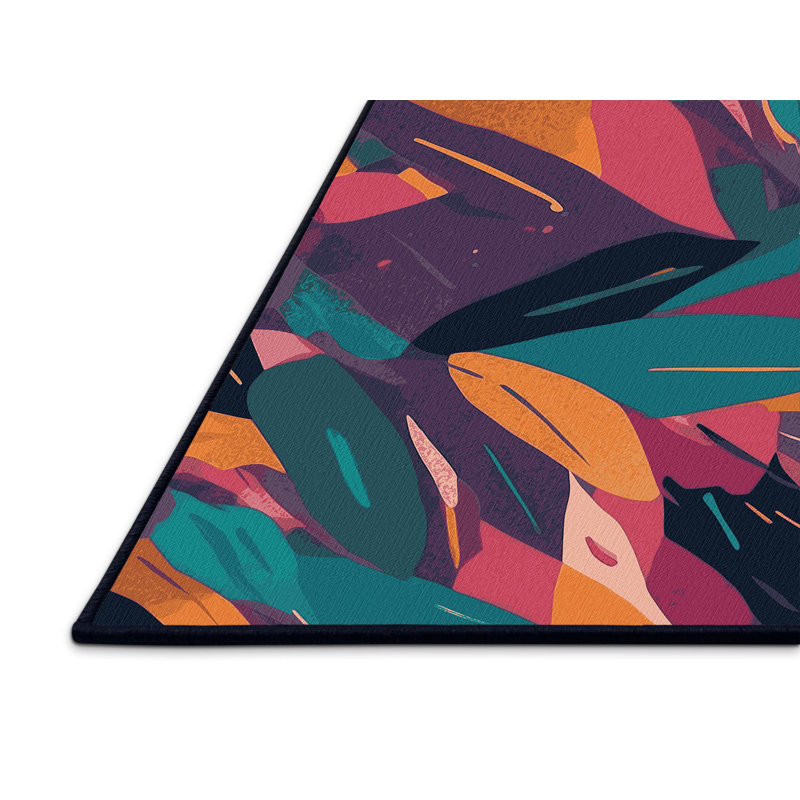 Nexus Burst Rug, Rectangle 2' x 3'