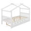 Lit en bois avec couchette-1292857728