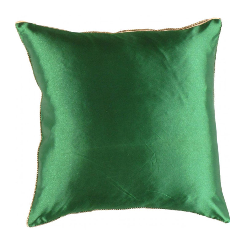 Square Pillow Cover & Insert, 20" H x 20" W, Red Floral Oriental