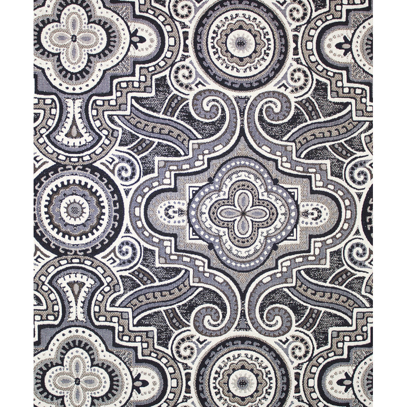 Big Sur Fabric, Gray/Black
