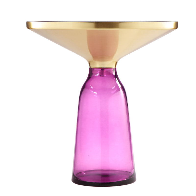 Belinda End Table, Purple