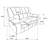 Upholstered Motion Reclining Loveseat-2107111480