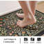 Tapis de cuisine antidérapant pour tapis de cuisine 2 pièces