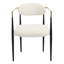 Chaise d'appoint rembourrée, fauteuil d'appoint Boucle-116545803