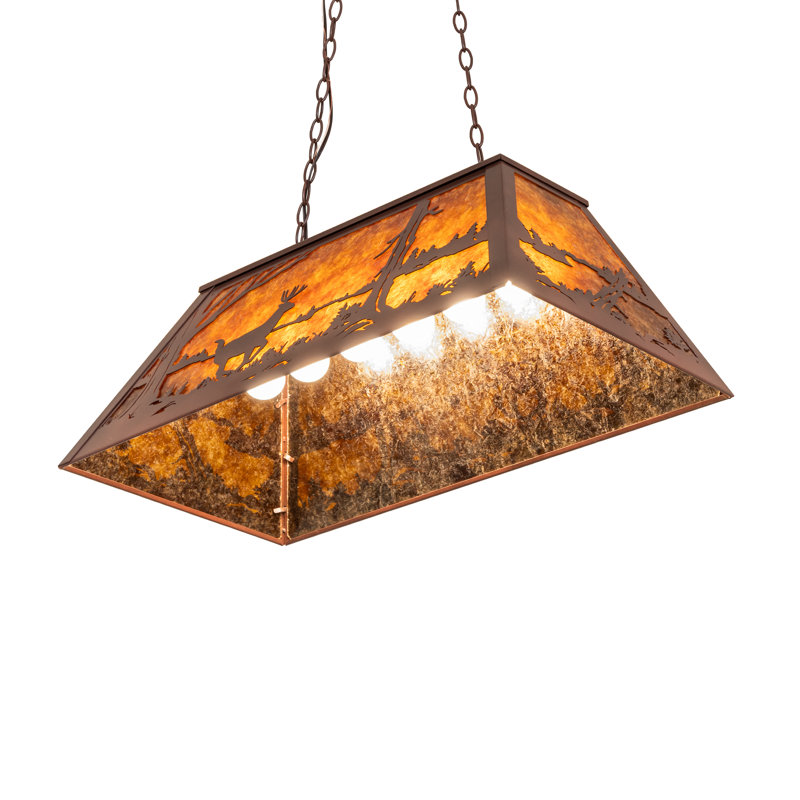 Lockheart 6 - Light Pendant, Textured Black