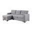 Canapé modulaire rembourré avec méridienne-446104687