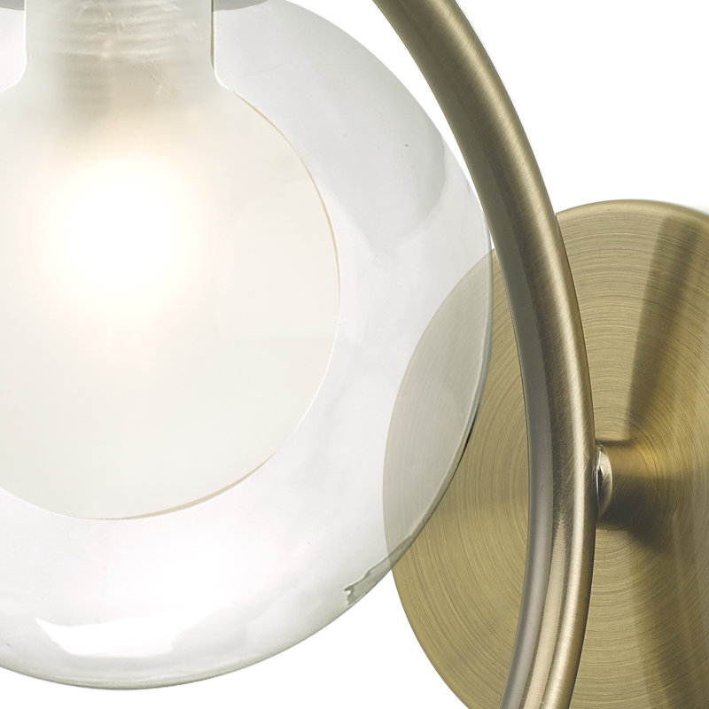 Pipkins Armed Sconce, Antique Brass