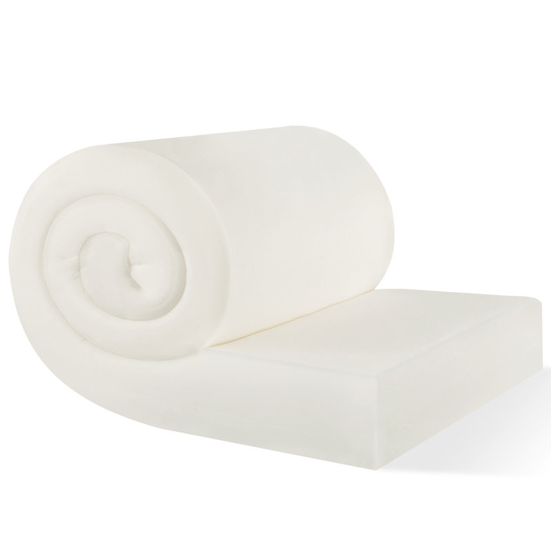 Coussin en mousse à haute densité DIY, H 6 po x l 72 po x P 24 po