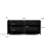 4-Door Modern Black Sideboard