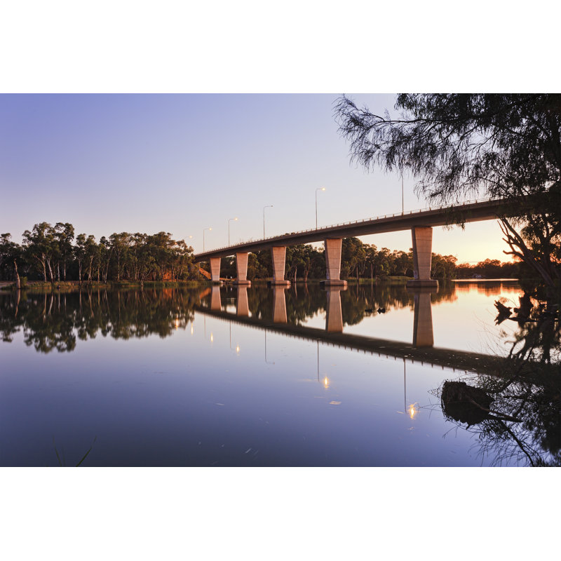 Vic Murray Bridge - Wrapped Canvas Print, 51cm H x 76cm W