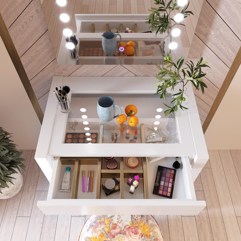 Mahkhi Dressing Table with Mirror
