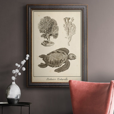 Étude de tortue de mer sur toile de qualité supérieure - prête à être accrochée
