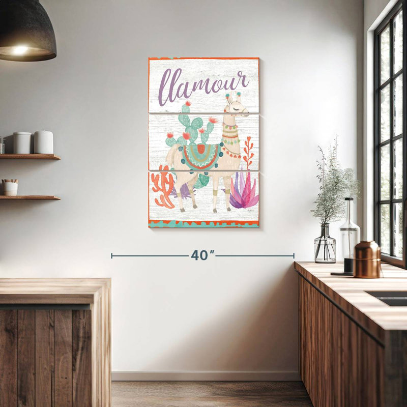 Bramla Lovely Llamas Llamour, H 38 po x l 24 po