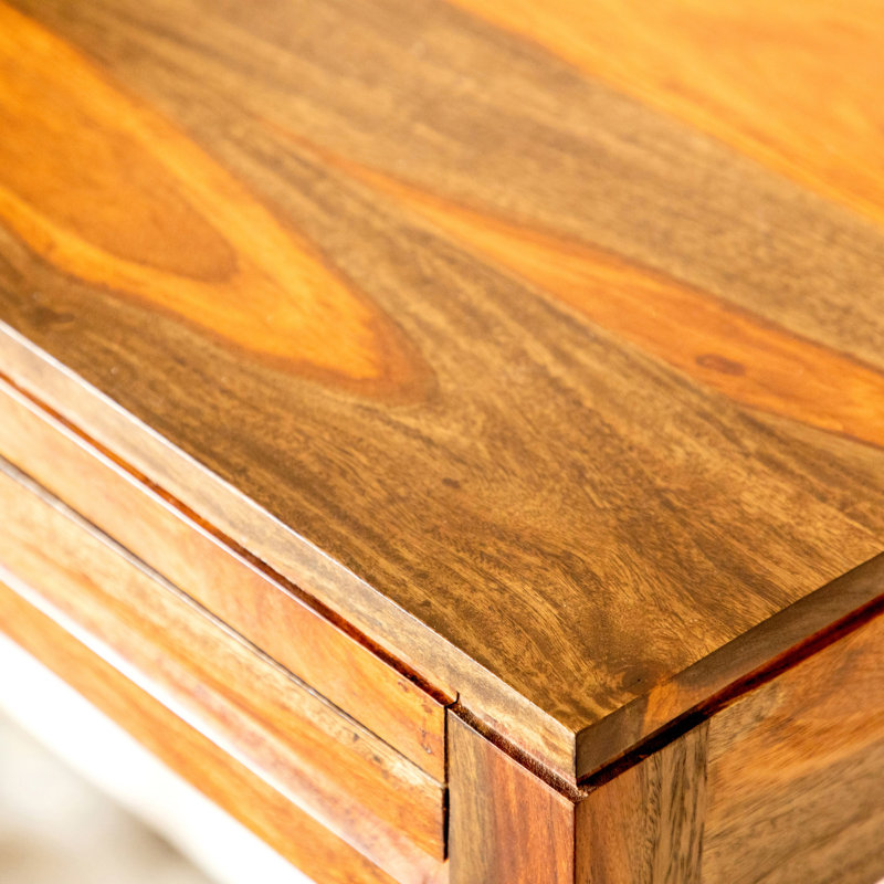 Warm Chestnut 2-Drawer Console Table