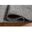Tapis gris en laine gris Gabbeh