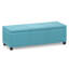 Banc rembourré avec rangement en mousse à haute densité de 48 po Avalon-1857676326
