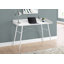 Bureau d'ordinateur avec tablettes de rangement-129749505