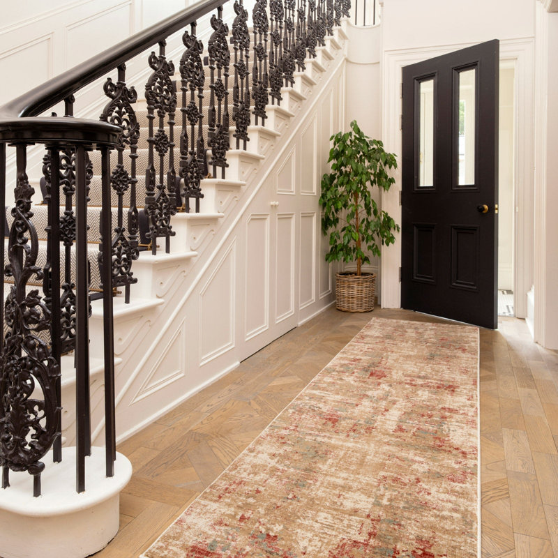 Runner Vulpecula Chevron Hand Tufted Area Rug, 80cm x 300cm