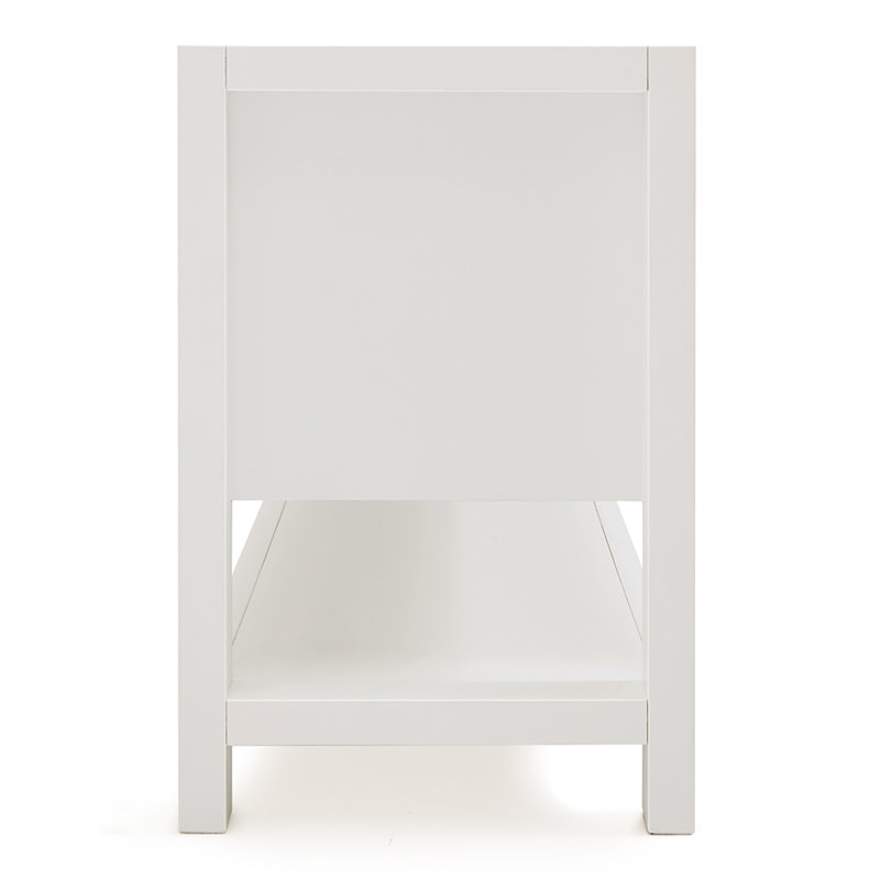 Bayhill 60'' W Single Bathroom Vanity Base, White