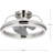 Burnett 20'' Ceiling Fan with LED Lights-4865441