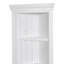 Tablette d'angle de 83,4 po de hauteur