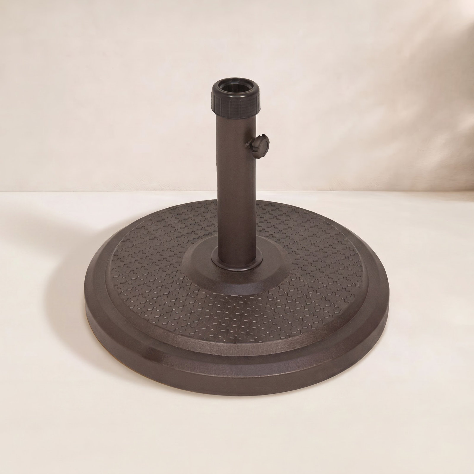 Kade Fiberstone Umbrella Base, Bronze