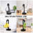 Banana Holder Stand with Wooden Base