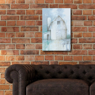 " Country Barn And Silo " by White Ladder