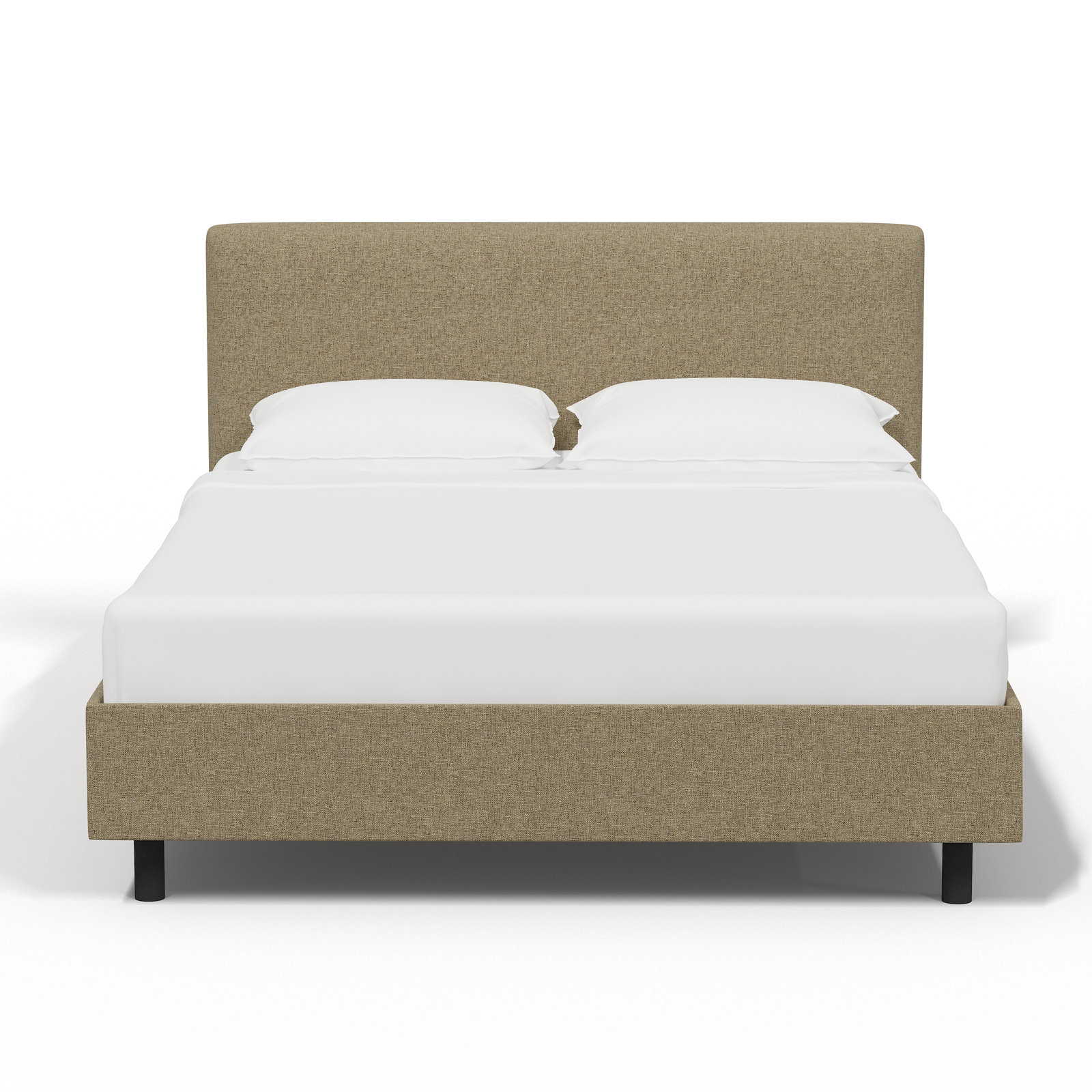 Eisley Upholstered Bed, Full, Zuma Natural Textured Linen