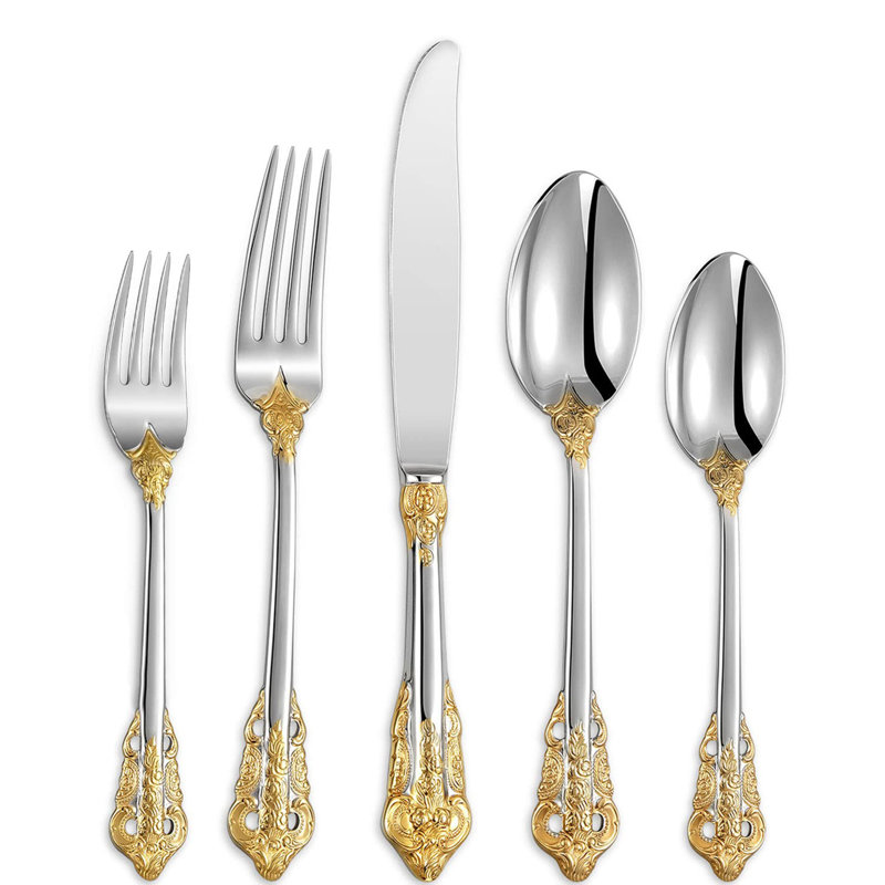 House of Hampton® House Of Hampton® Jentzen Stainless Steel Flatware Set - Service for 4