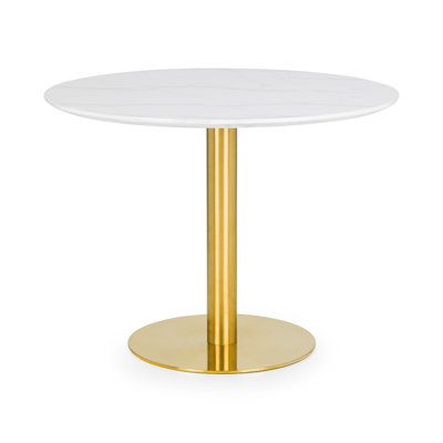 Walkerville Round Metal Base Dining Table