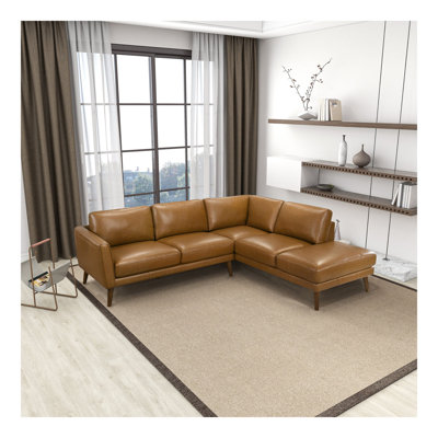 Canapé modulaire en cuir Benson