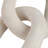 Decorative Object Paulownia Wood Sculptural Interlocking Chain Link Design Modern Accent Piece with Abstract Organic Form Stylish Home Decor Element for Contemporary Artistic Display.-1553616328-1553616331