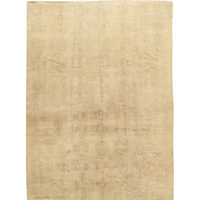 Vintage One-of-a-Kind Rectangle 7'8" X 12'2" Hand Knotted Area Rug