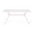 Nasir Rectangular Metal Outdoor Dining Table-1112783834