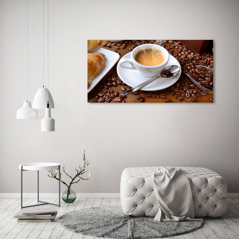 Aromatic Coffee - Wrapped Canvas Print