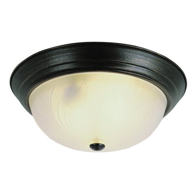 Rowan Glass Flush Mount
