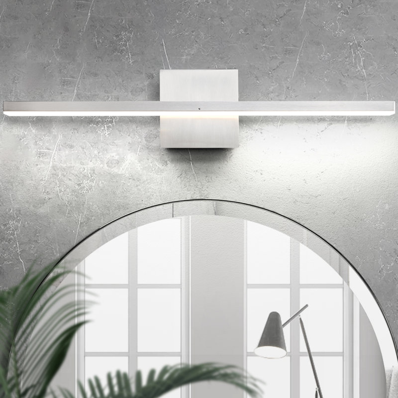 Dimmable Led Vanity Light, Chrome