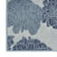 Tapis bleu / gris en polypropylène tissé à la machine Ovidijus-1533960224